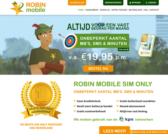 Robin Mobile Logo